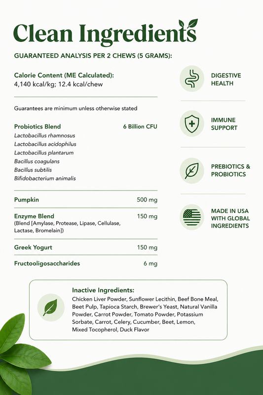 Zenova paws Probiotic Chews